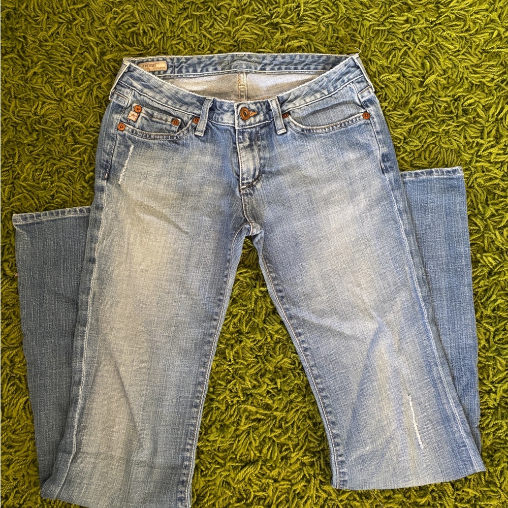 Y2K Light Blue Big Star Jeans